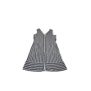 Women's Ulla Popken Striped Dress, Cotton Blend  - Size L